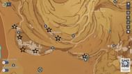 Location of all seven Cascade Pools (Image via HoYoverse)